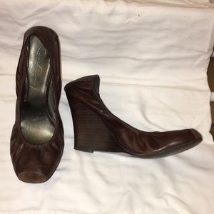 Jessica Simpson wedge heels